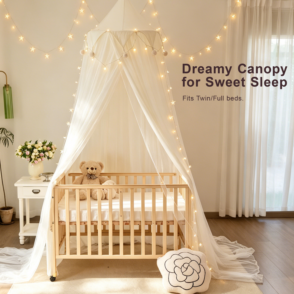 Twyvoka Bed Canopy for Girls